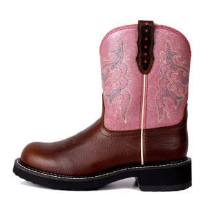 Palitutu Thermal Abrasion Resistant Thermal Abrasion Resistant Crew Outdoor Boots Unisex Rose Red