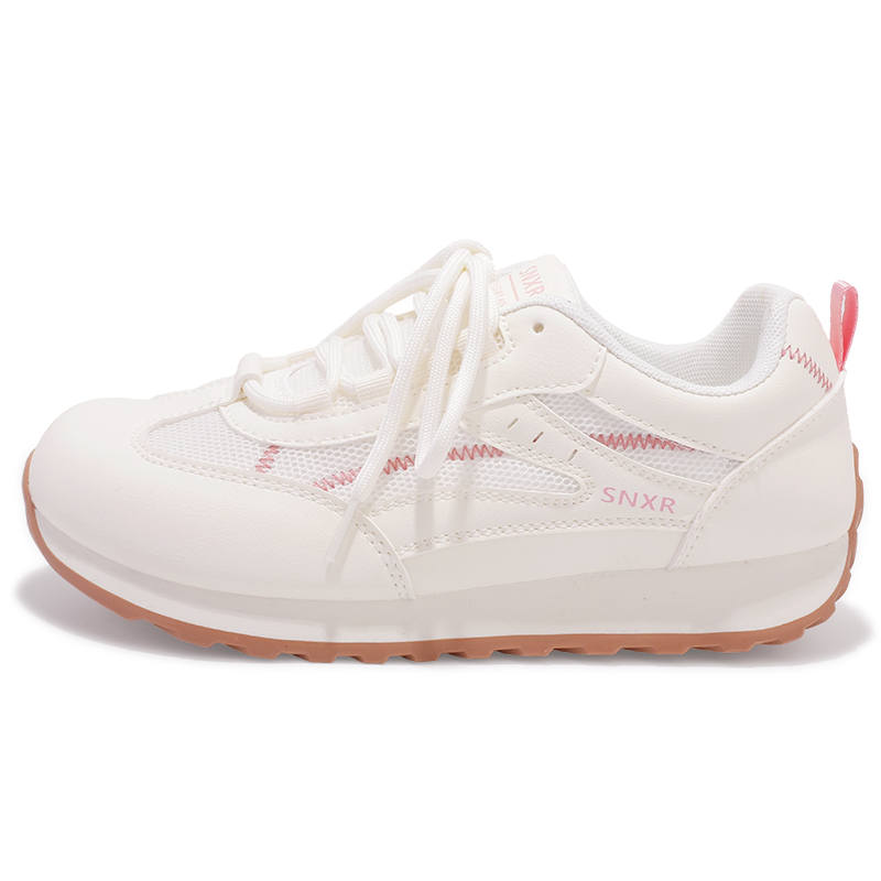 SNXR Cushioning Low top Casual Shoes Women's White Pink
