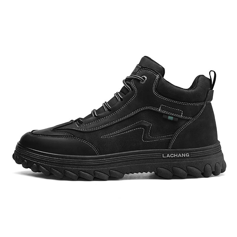 GAISIMA GAISIMA Combat Boots Men's Gray/Black
