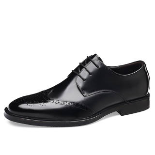 POPULAR ROUSE PR Top Grain Cow Leather Dress Shoes Men's