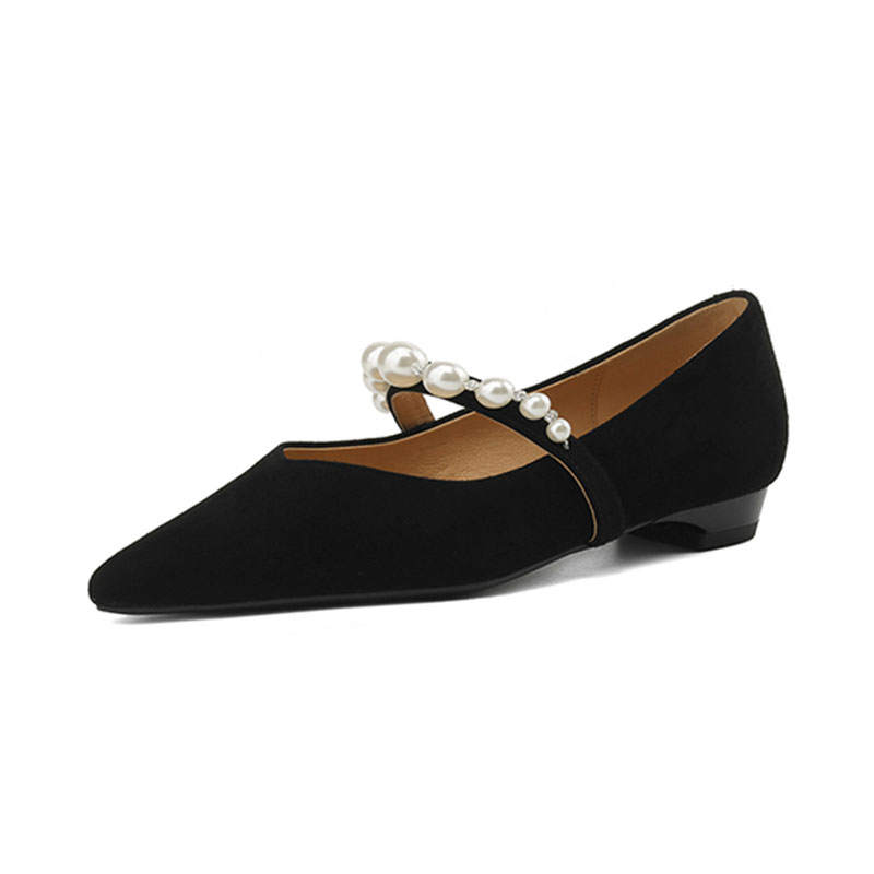 Echo&yolo Chunky Heel Mary Jane Shoes 2cm Women's