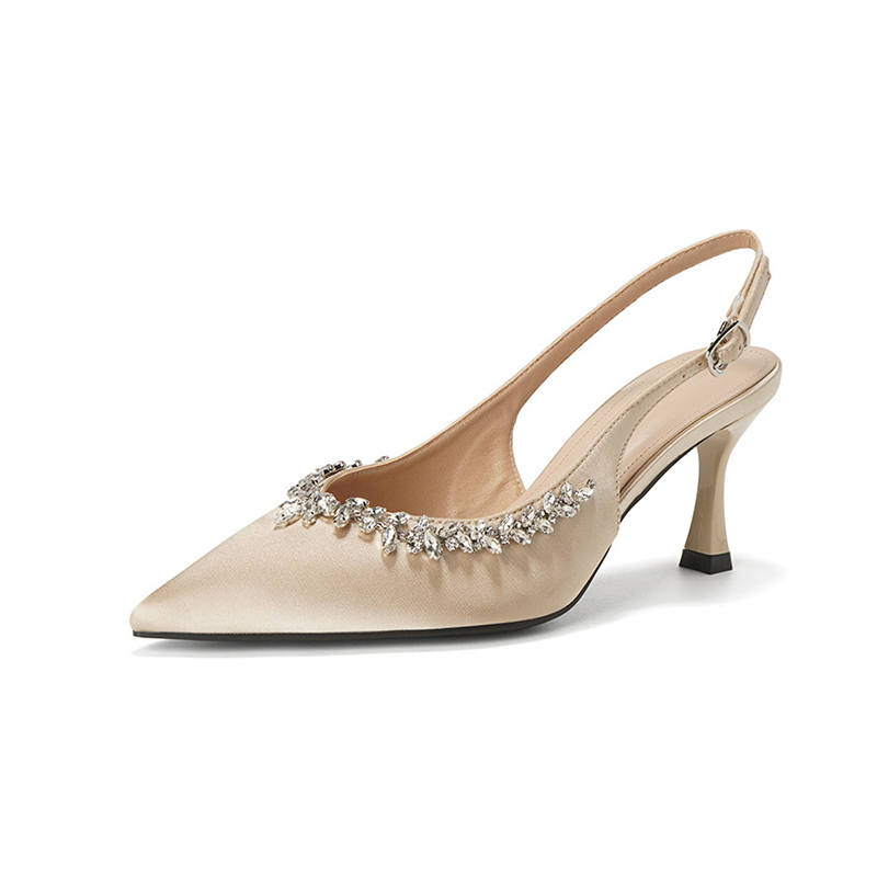 Luji Pu Slim Heel High Heels Women's