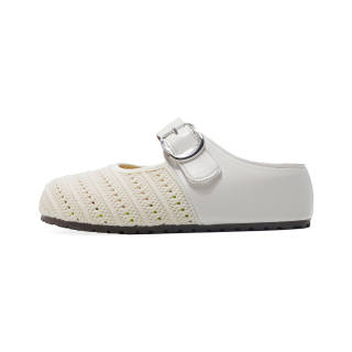 DANGLIANG Rubber Sole Abrasion Resistant Abrasion Resistant Closed Toe Slippers Women's Box