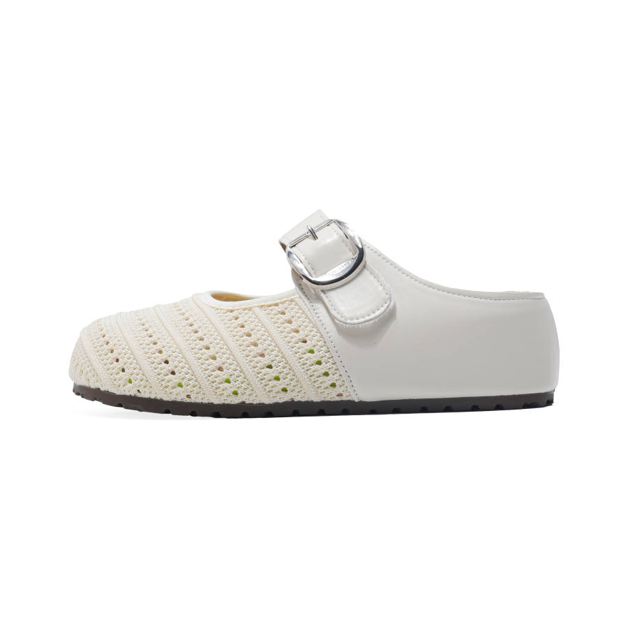 DANGLIANG Rubber Sole Abrasion Resistant Abrasion Resistant Closed Toe Slippers Women's Box