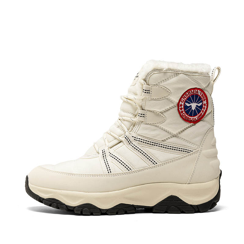 G.N.SHIJIA Thickened And Fleece Lined Outdoor Casual Sports Short Snow Boots Men's