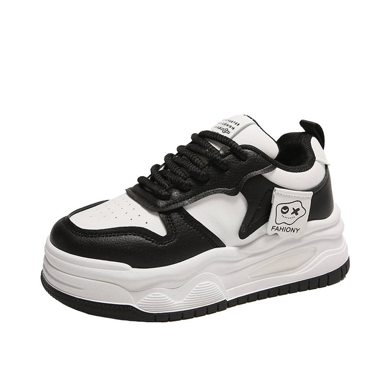 GONGNIUMEILI Pu Low top Skateboard Shoes Women's