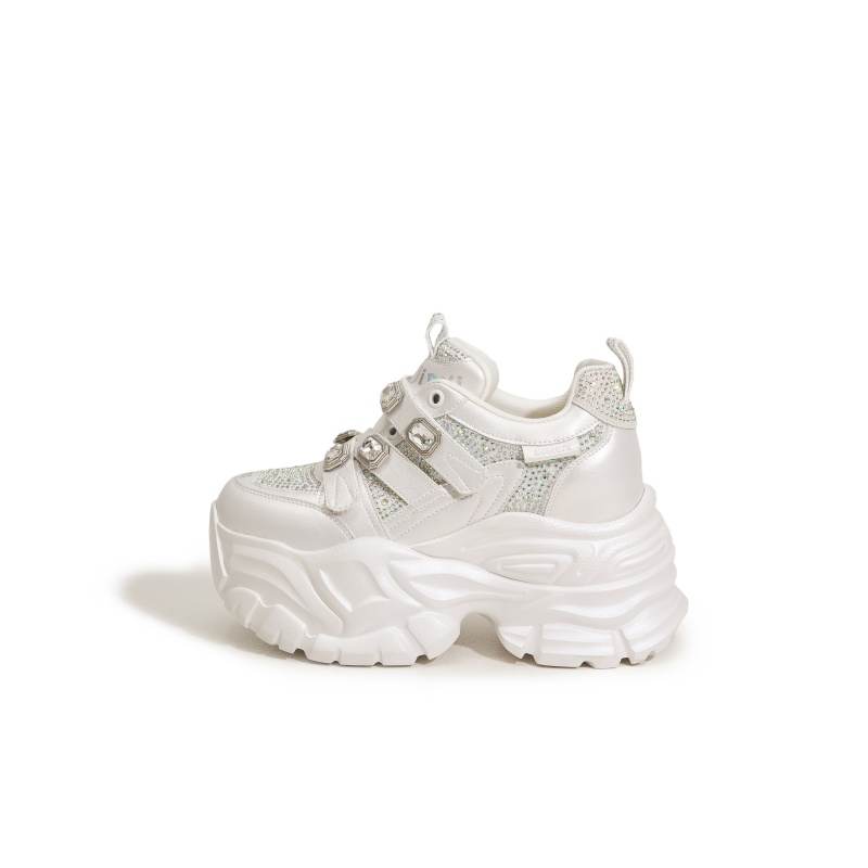 MILANLIANGE Wear resistant And Lightweight Low top Chunky Sneakers Women's