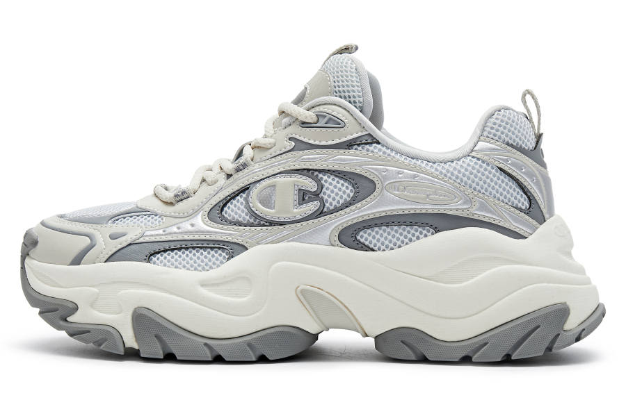 Champion Nebula Layered Low top Chunky Sneakers Men's Gray