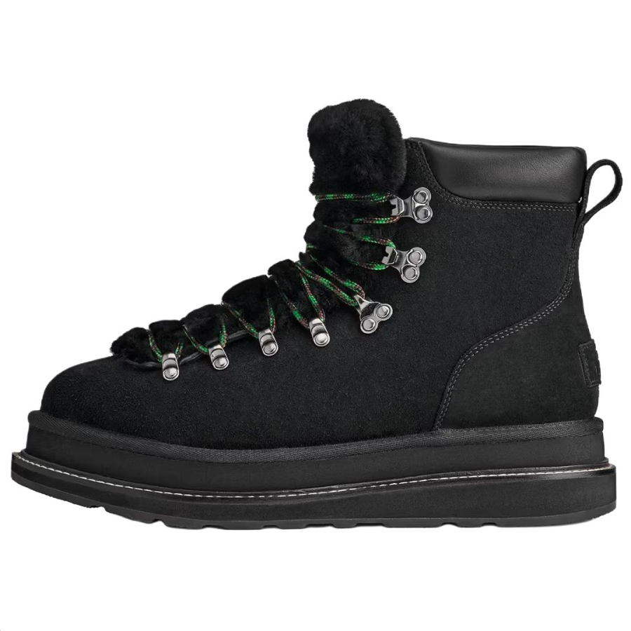 UGG UGG x Sacai High top Mountaineering Shoes Unisex Black