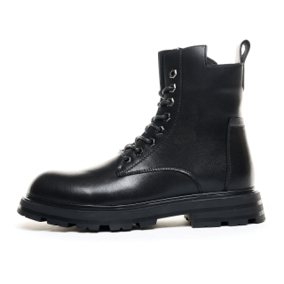 CAIZI Crew Combat Boots Men's Black