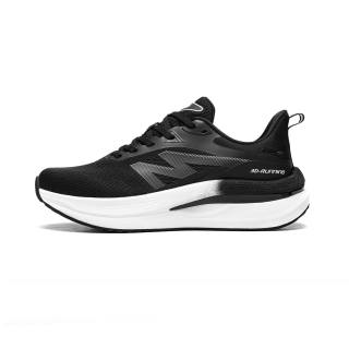 Meixi Mesh Breathable Low top Running Shoes Men's Midnight Black