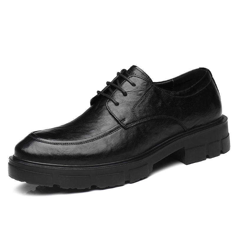 YIMINU Dress Shoes Men's Low Top Black