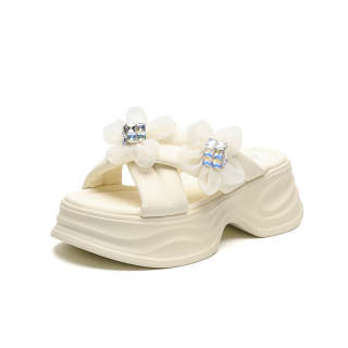 HUANAI Massage Cushioning Slide Slippers Women's