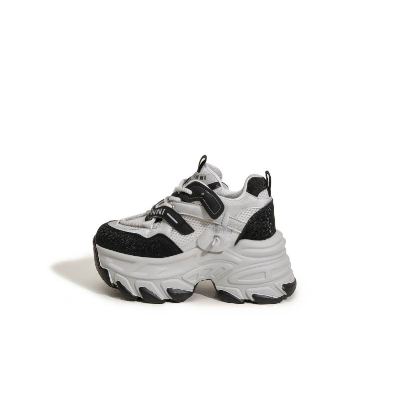 MILANLIANGE Low top Chunky Sneakers Women's