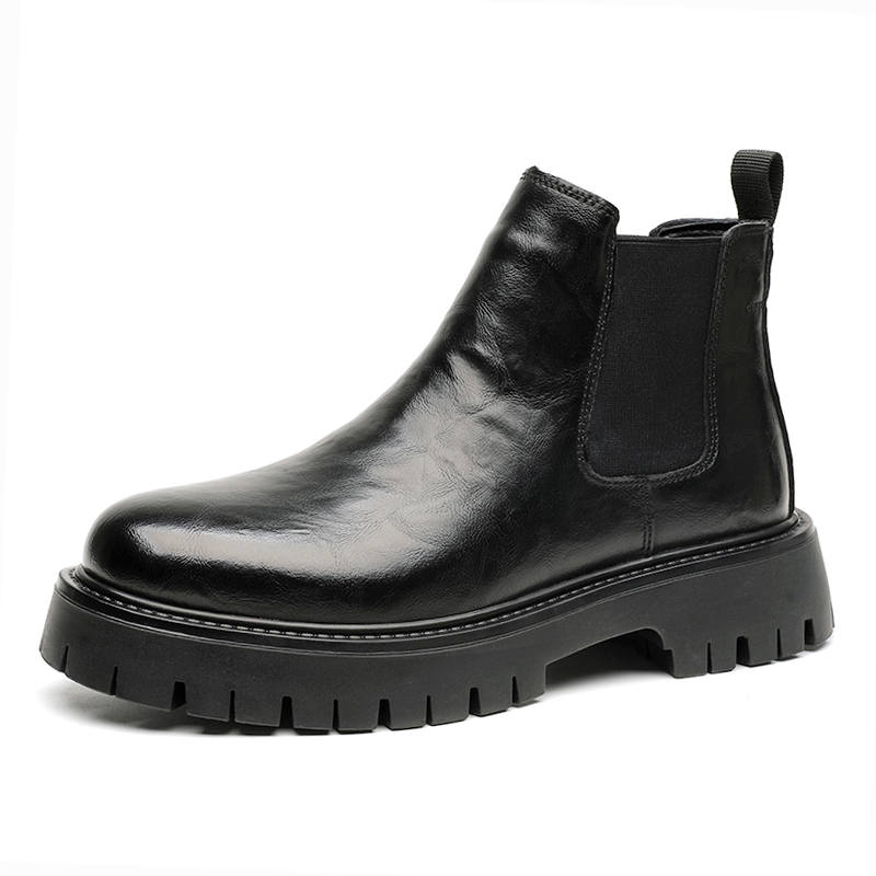 Poitulas Poitulas Microfiber Leather Chelsea Boots Men's