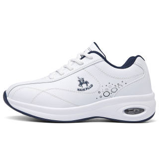 NAIKPLLO Synthetic Leather Lightweight Low top Casual Running Shoes Women's
