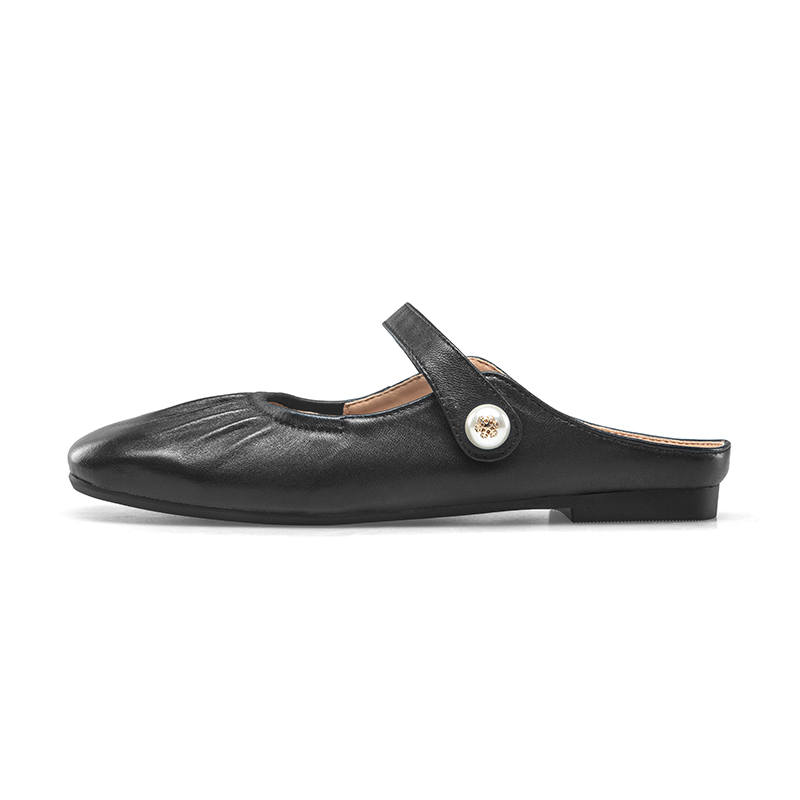 KANGNAI Abrasion Resistant Closed Toe Slippers Women's