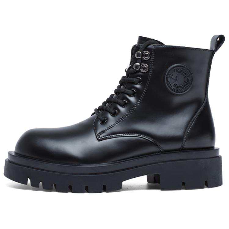 FAIRWHALE FAIRWHALE Combat Boots Unisex Black