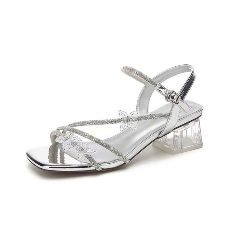 CHERRY&KALIKA Pu One Strap Sandals Women's