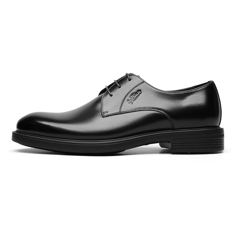 GOLDLION Dress Shoes Men's Low Top Black/Brown