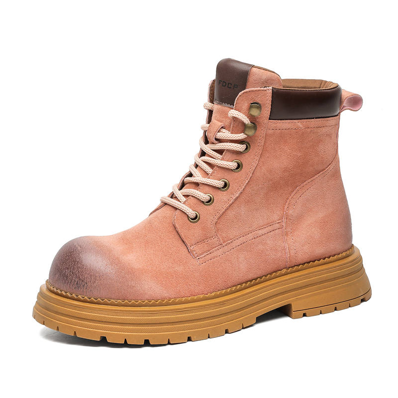 V ZERO FIVE V ZERO FIVE Short Combat Boots 4CM Unisex
