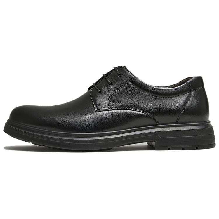 BASTO Cow Leather Men's Casual Shoes Men's Black