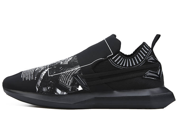 NORVINCY Running Shoes Unisex Low Top Black