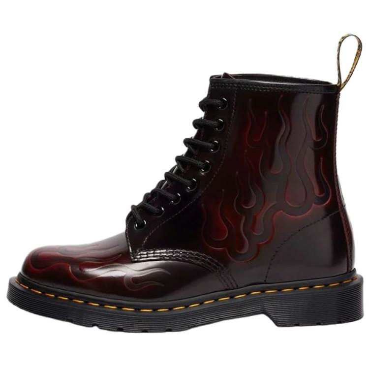 Dr.Martens Dr.Martens 1460 Leather Combat Boots 3cm Unisex Cherry Red