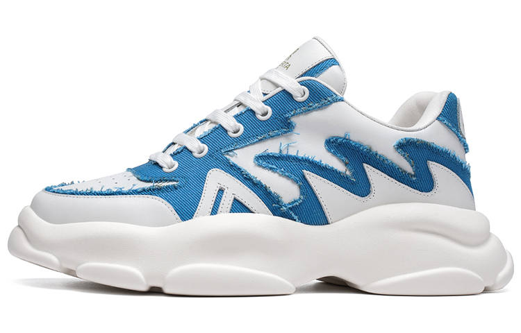 ROBERTA DI CAMERINO Low top Casual Shoes Men's White Blue