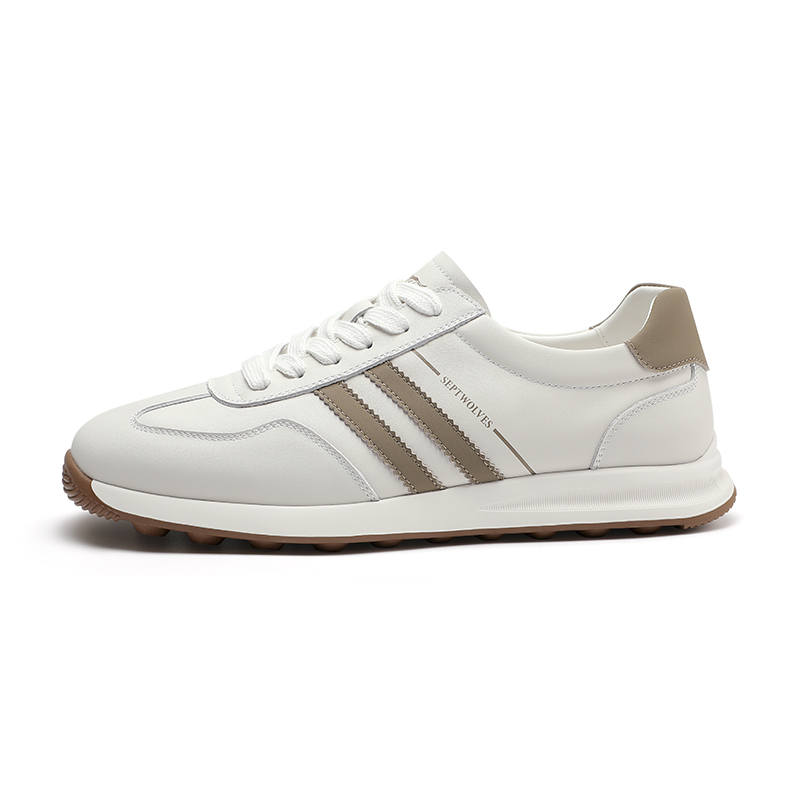 SEPTWOLVES Top Grain Cow Leather Low top Casual Shoes Men's HD