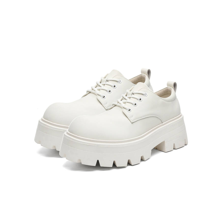 Lanza Casual Leather Shoes Men's Low Top