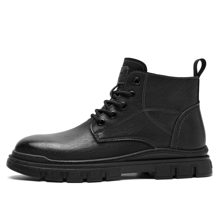 HLA HLA Combat Boots Men's Black/Khaki