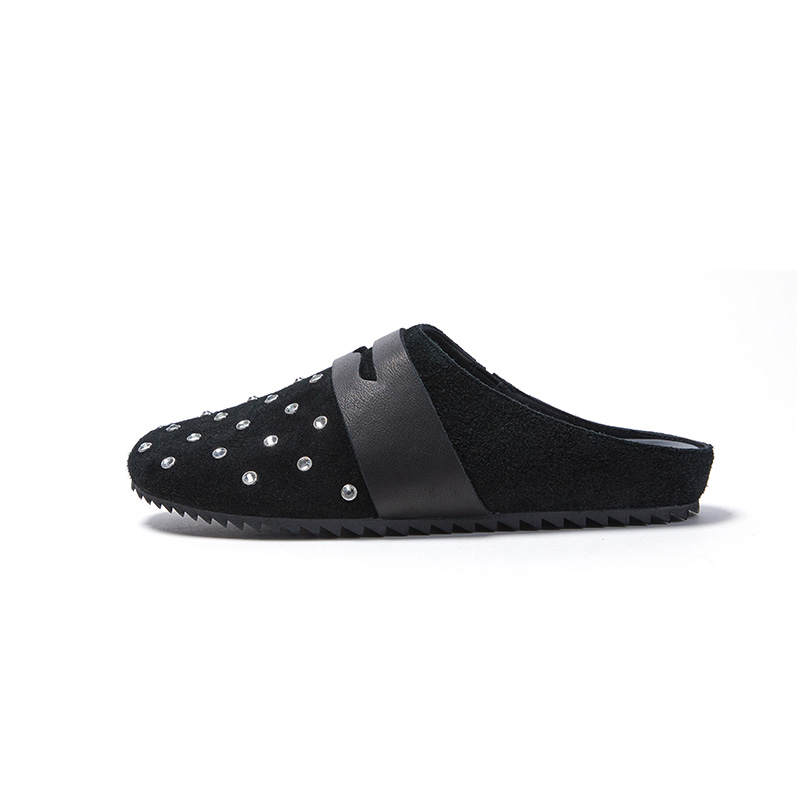 Marie Claire Rubber Sole Quiet Closed Toe Slippers Women's
