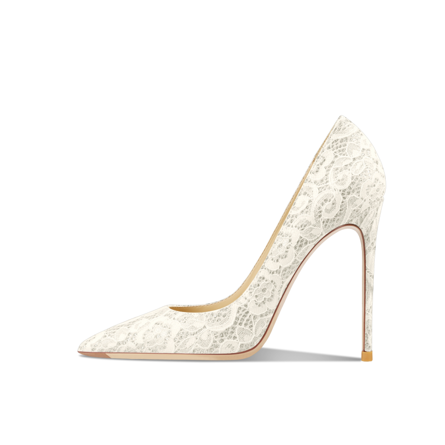 Siwei Siwei High Heels Women's Ecru