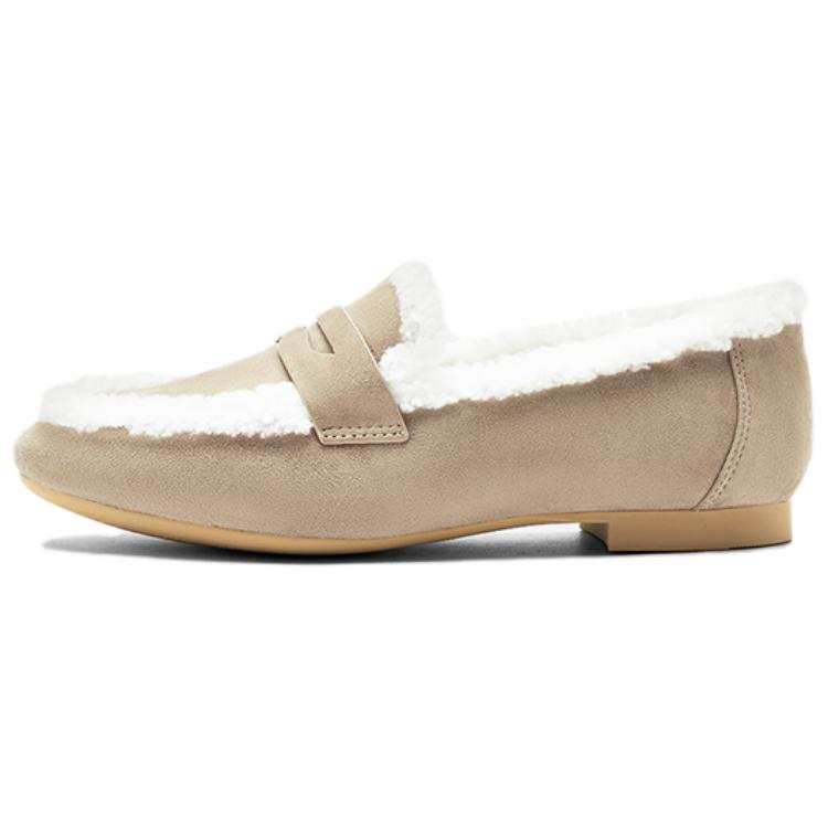 NINE WEST Suede Loafers 1.5cm Women's
