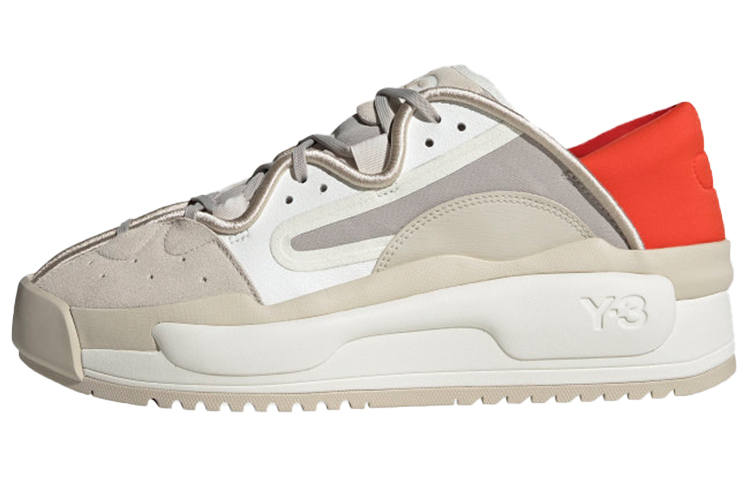 Y-3 Y 3 Hokori II Sports Casual Shoes Unisex White Gray Orange