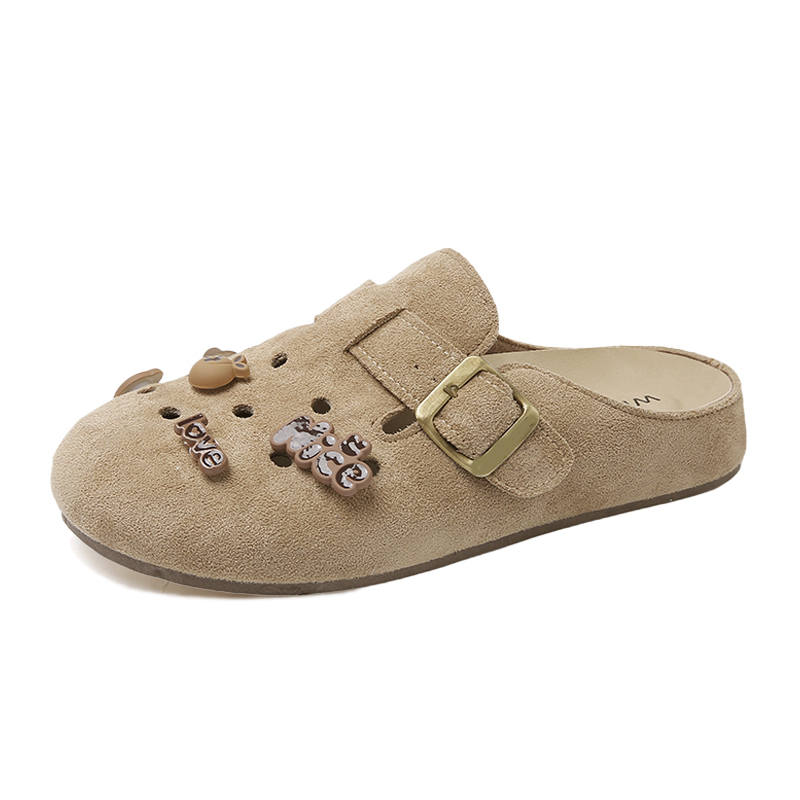 Colorful Creations Stitching Breathable Closed Toe Slippers Women's