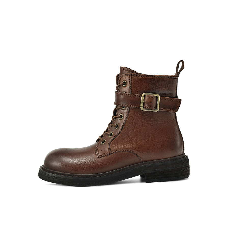 BOERDIQI Comfortable And Trendy Short Combat Boots Women's