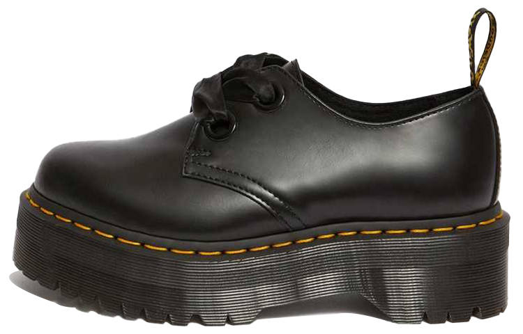 Dr.Martens Holly Wmns Dr.Martens Leather Platform 'Black' Women's
