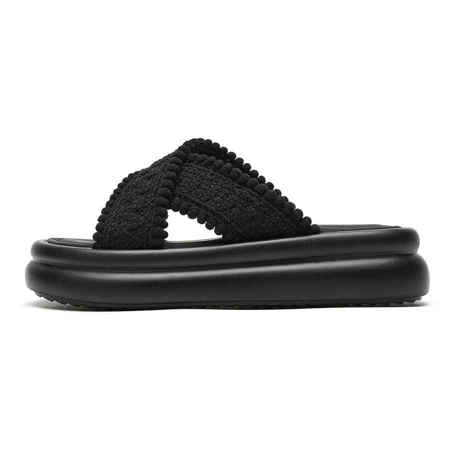 JOSINY Quiet Slip Resistant Odor Resistant Quick Dry Slide Slippers Women's