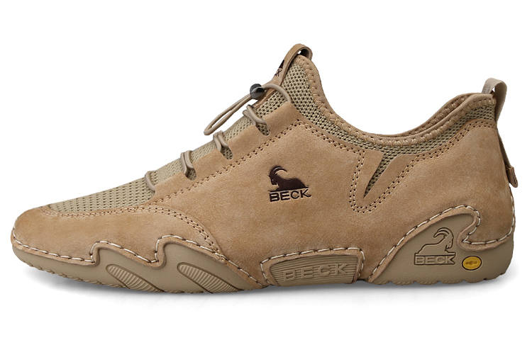 BECK Split Pig Leather Women's Casual Shoes 2cm Women's