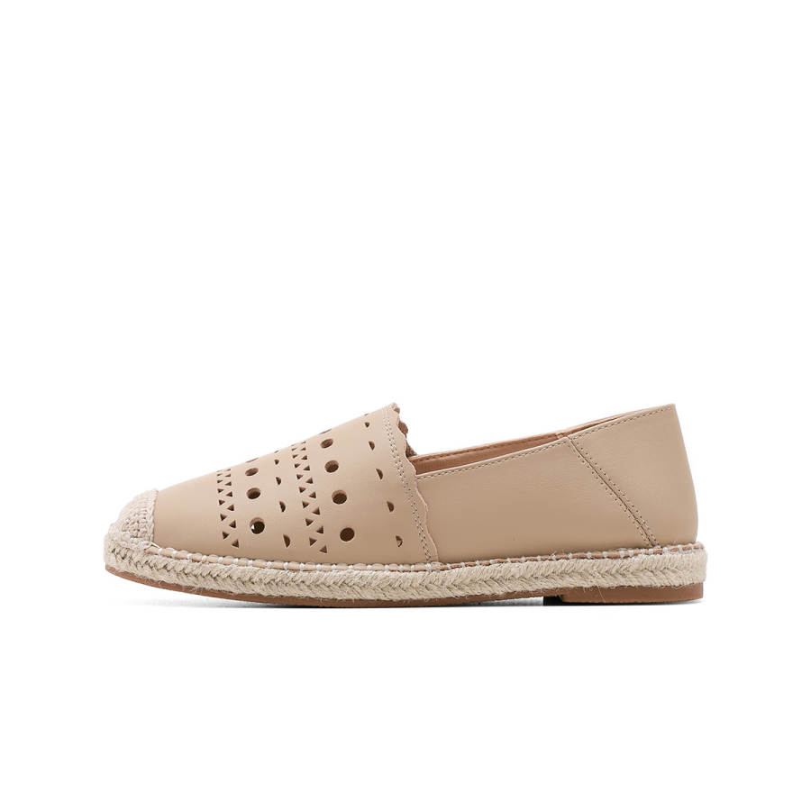 C°BANNER Synthetic Leather Casual Shoes Women's Apricot
