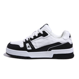 KFT Cloud Pattern Microfiber Leather Low top Skateboard Shoes Unisex