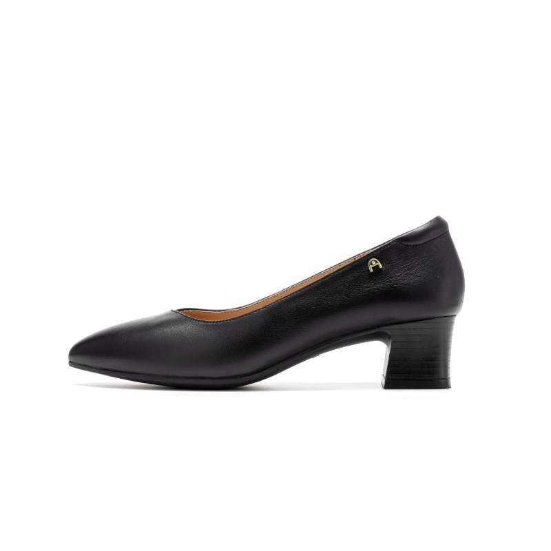 AOKANG Cow Leather Casual Shoes Women's Black