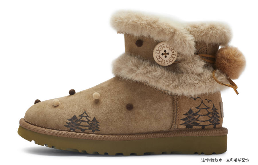 UGG UGG Mini Bailey Bow II Snow Boots Women's Brown