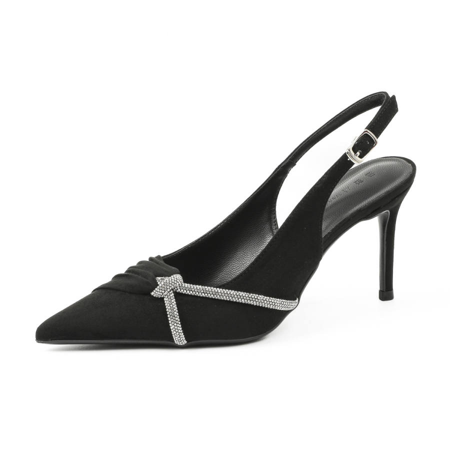 Bamiti Suede Slim Heel High Heels Women's