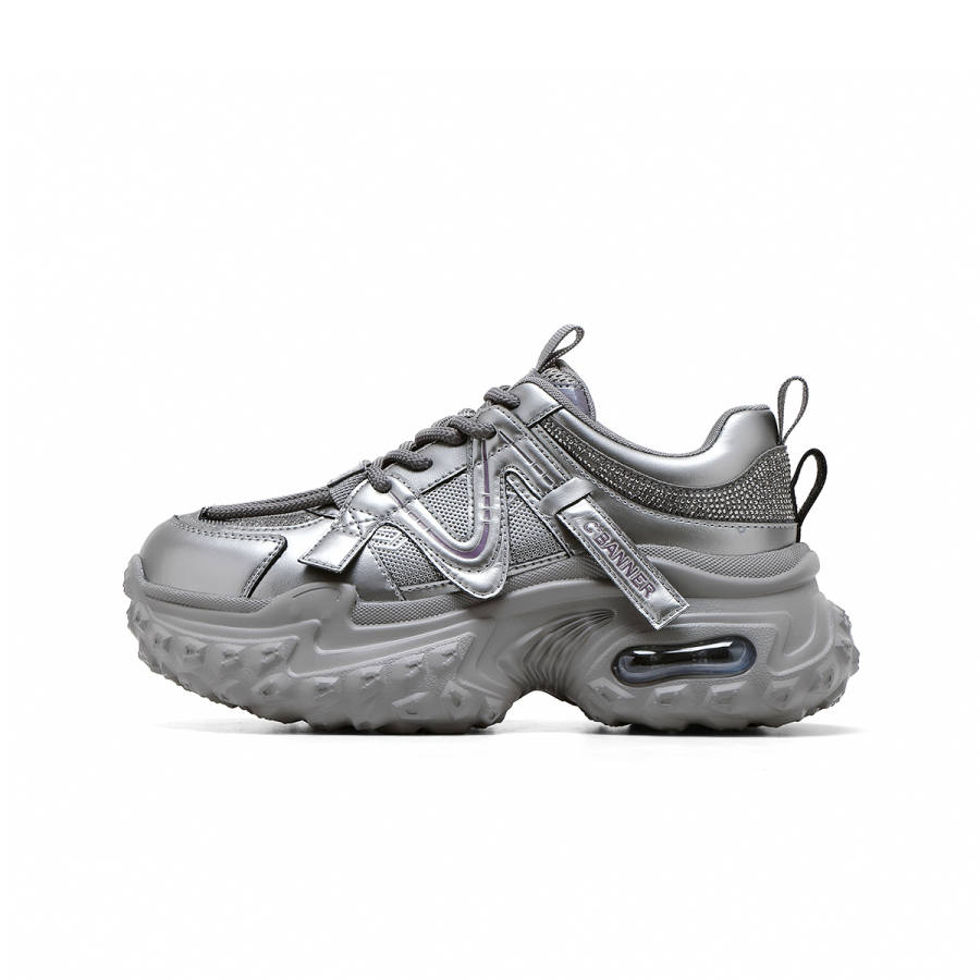 C°BANNER Synthetic Leather Low top Chunky Sneakers Women's