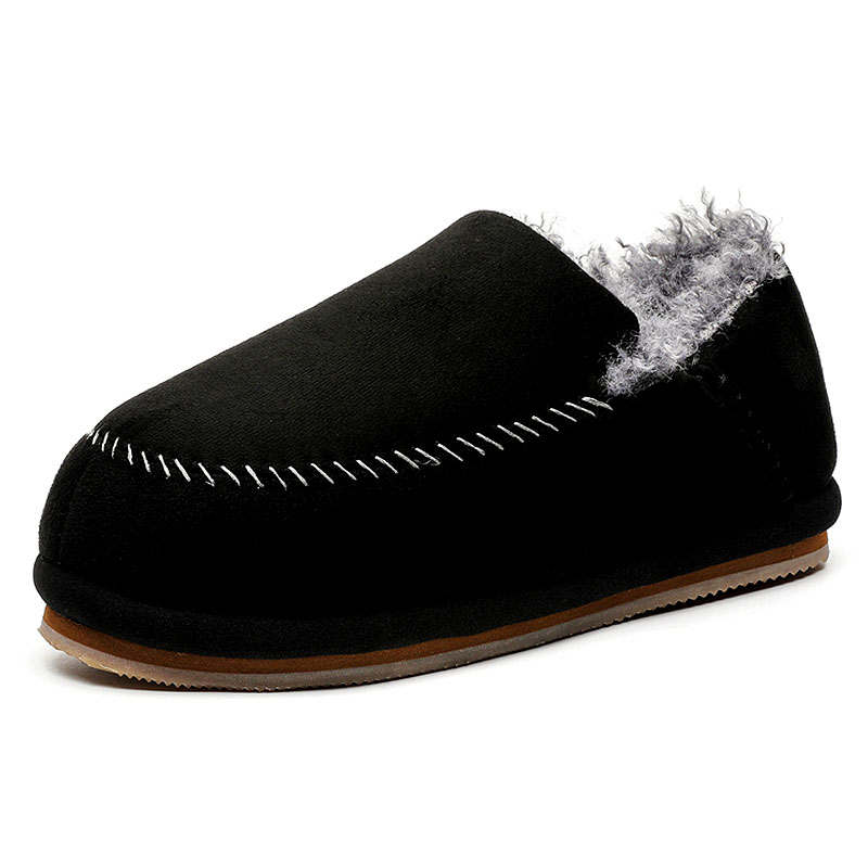 KAQIAODI Cow Suede Snow Boots Unisex