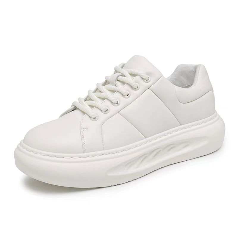 LUNMADENG Microfiber Leather Low top Skateboard Shoes Men's