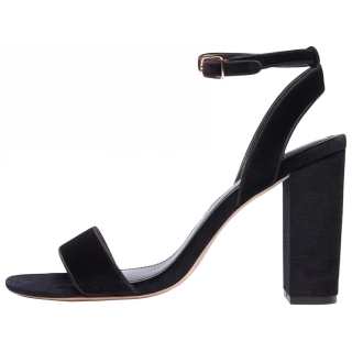 Sandro One Strap Sandals Women's Black